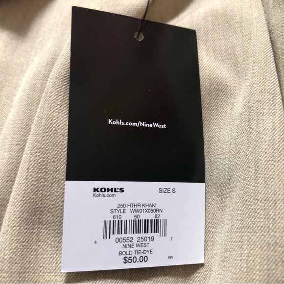 Nine West NWT high waisted wide leg pant - Picture 7 of 10